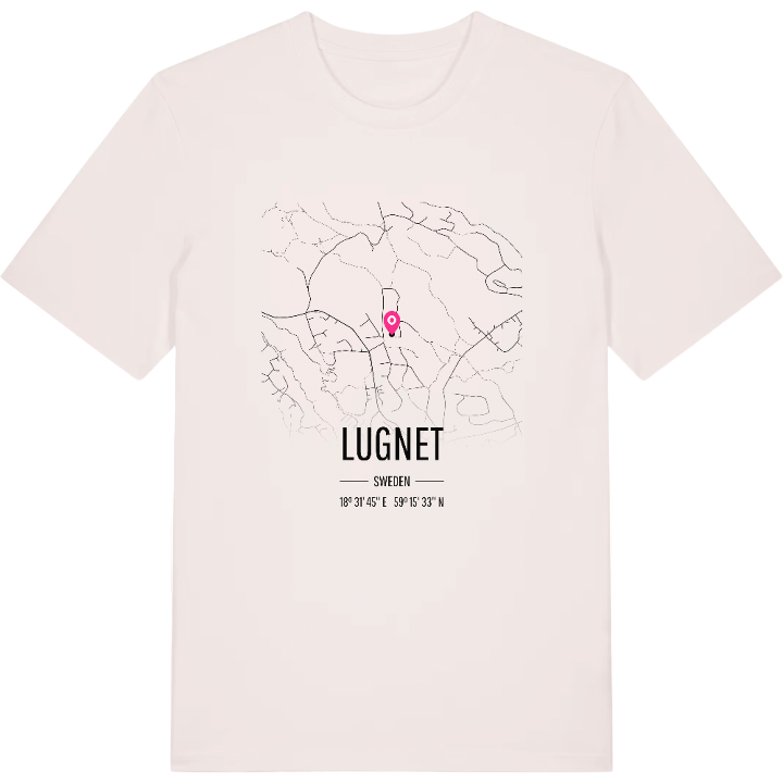 Lugnet map t-shirt – t-shirt from PinShirt