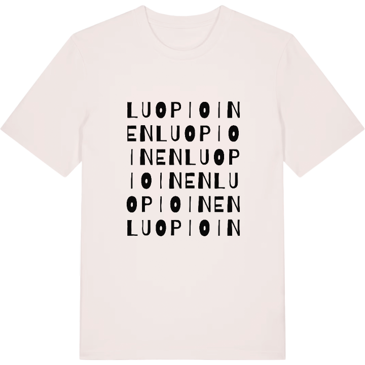 Luopioinen wordplay t-shirt – t-shirt from PinShirt