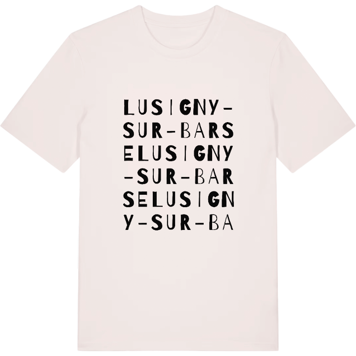 Lusigny-sur-Barse wordplay t-shirt – t-shirt from PinShirt