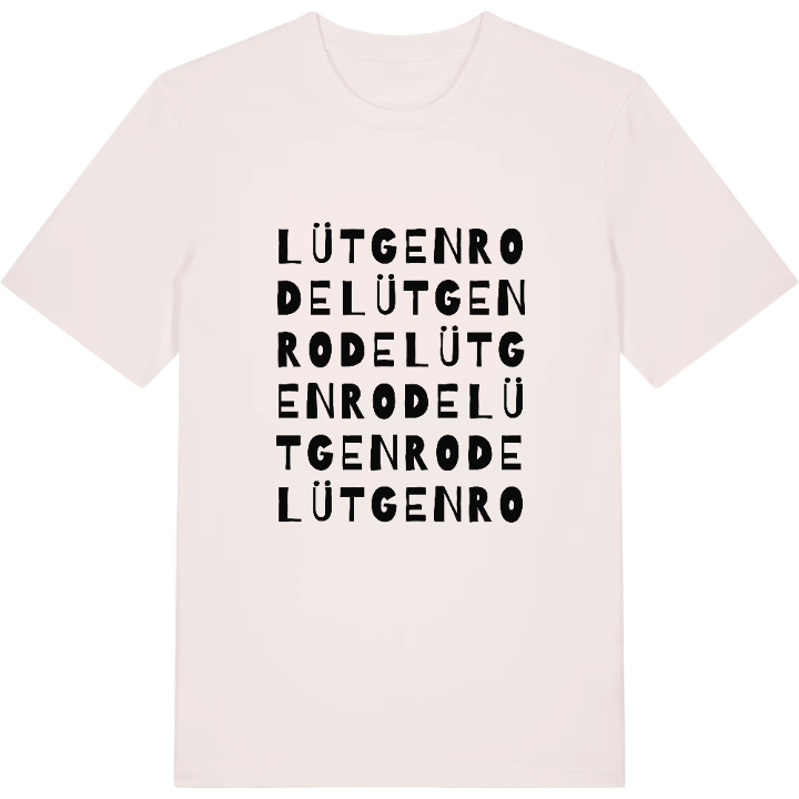 Lütgenrode wordplay t-shirt – t-shirt from PinShirt