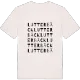 Lutterbäck ordlek t-shirt