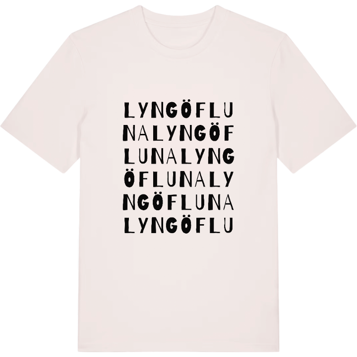 Lyngöfluna wordplay t-shirt – t-shirt from PinShirt