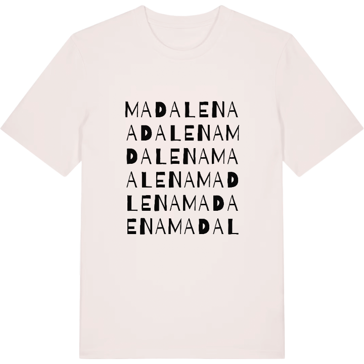 Madalena wordplay t-shirt – t-shirt from PinShirt