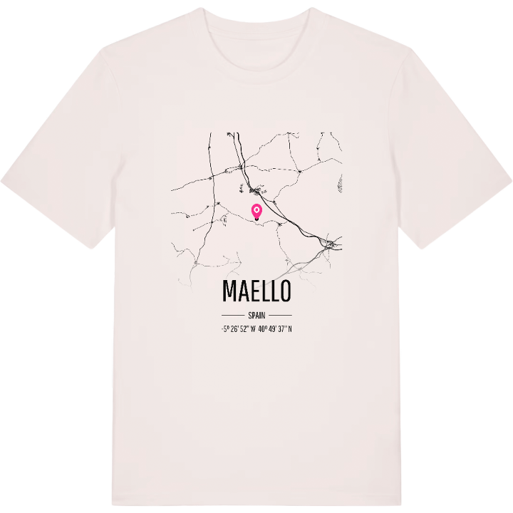 Maello map t-shirt – t-shirt from PinShirt