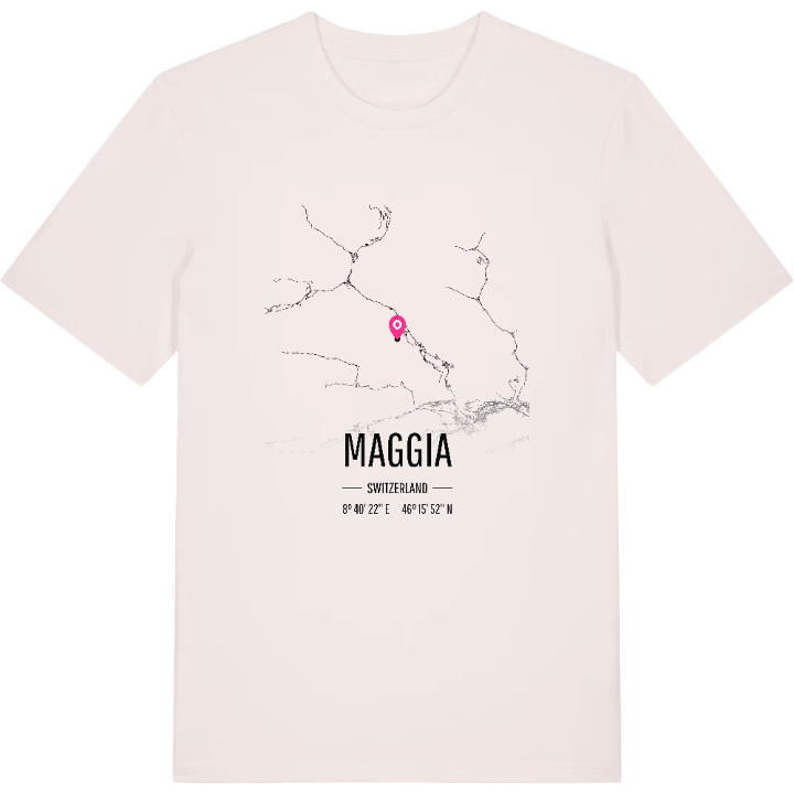 Maggia map t-shirt – t-shirt from PinShirt