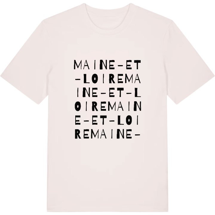 Maine-et-Loire wordplay t-shirt – t-shirt from PinShirt