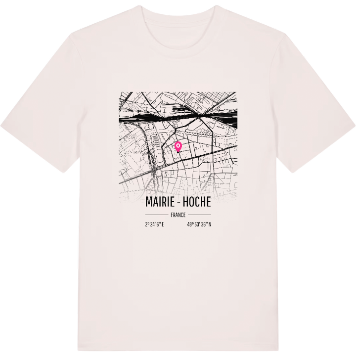 Mairie - Hoche map t-shirt – t-shirt from PinShirt