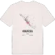 Makarska map t-shirt