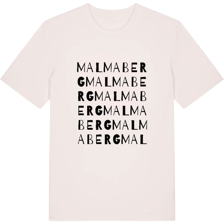 Malmaberg wordplay t-shirt – t-shirt from PinShirt