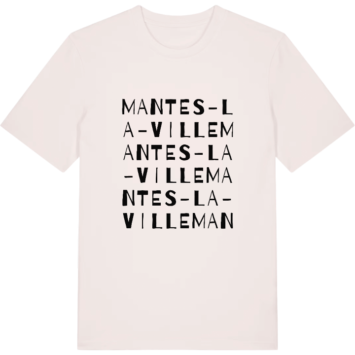 Mantes-la-Ville wordplay t-shirt – t-shirt from PinShirt