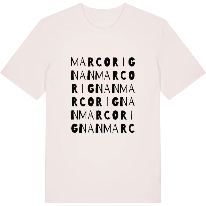 Marcorignan wordplay t-shirt – t-shirt from PinShirt