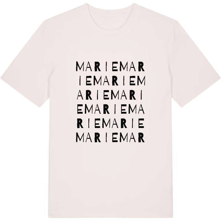 Marie wordplay t-shirt – t-shirt from PinShirt