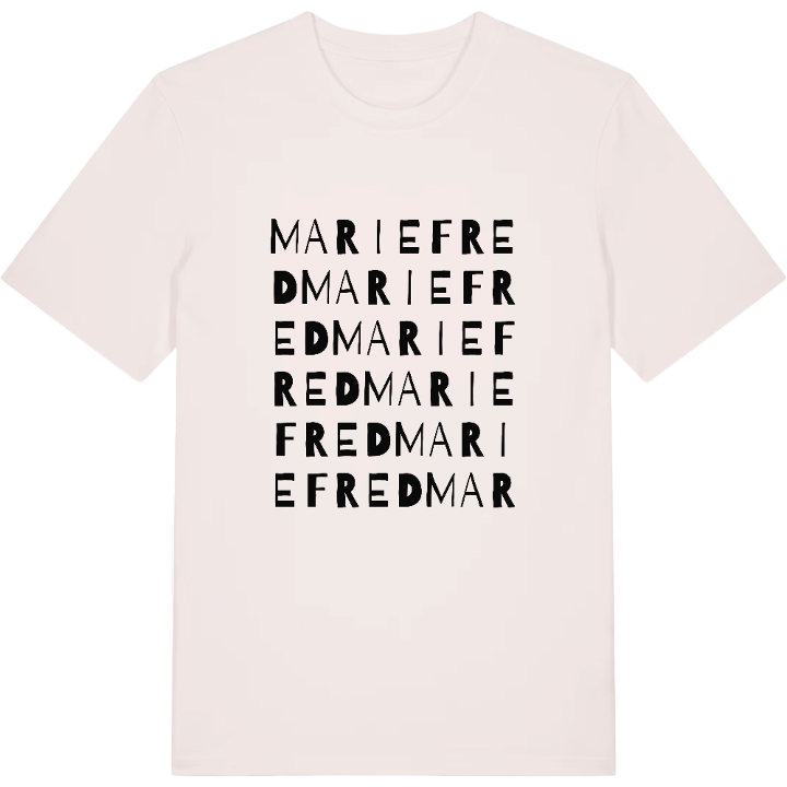 Mariefred wordplay t-shirt – t-shirt from PinShirt