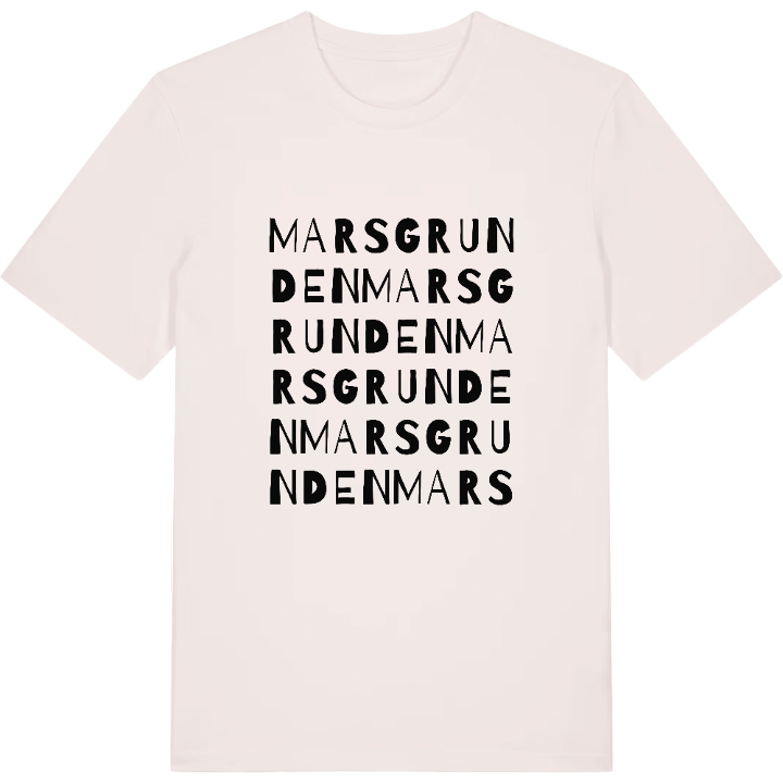 Marsgrunden wordplay t-shirt – t-shirt from PinShirt