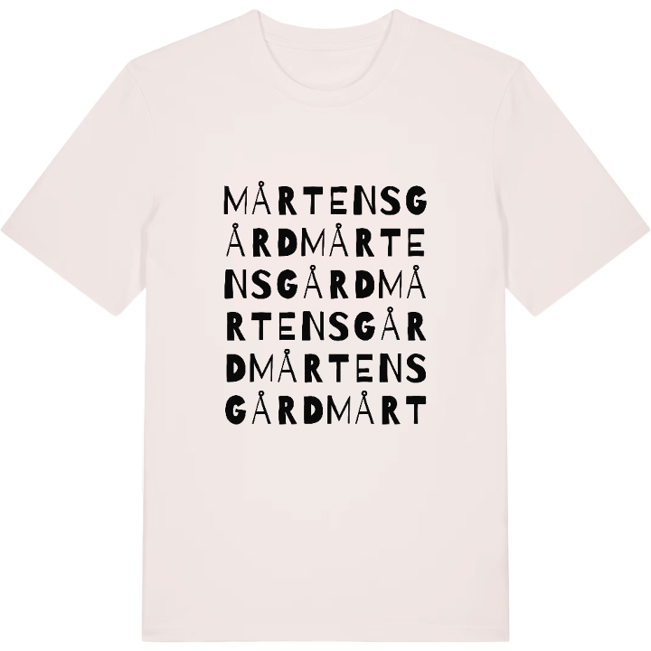 Mårtensgård wordplay t-shirt – t-shirt from PinShirt