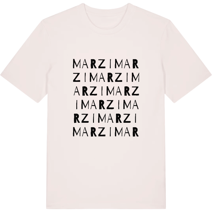 Marzi wordplay t-shirt – t-shirt from PinShirt