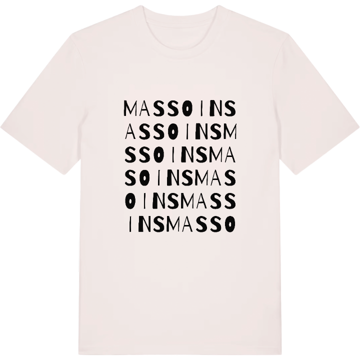 Massoins wordplay t-shirt – t-shirt from PinShirt