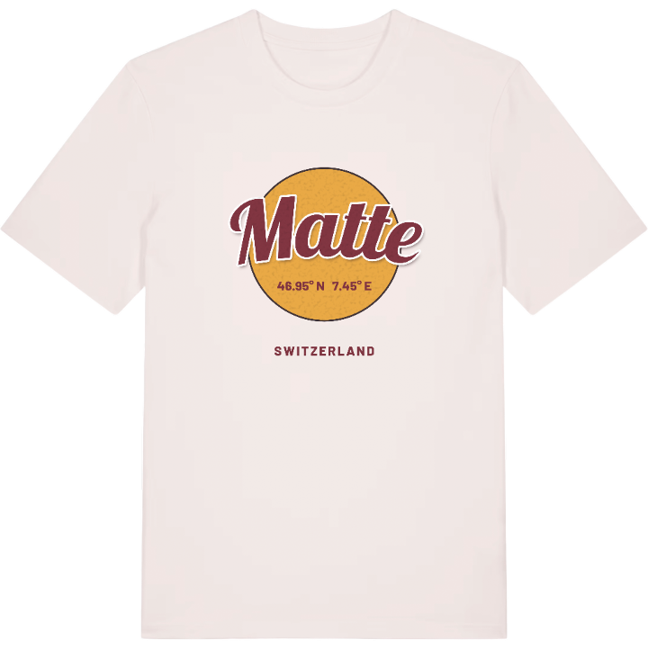 Matte circle t-shirt – t-shirt from PinShirt
