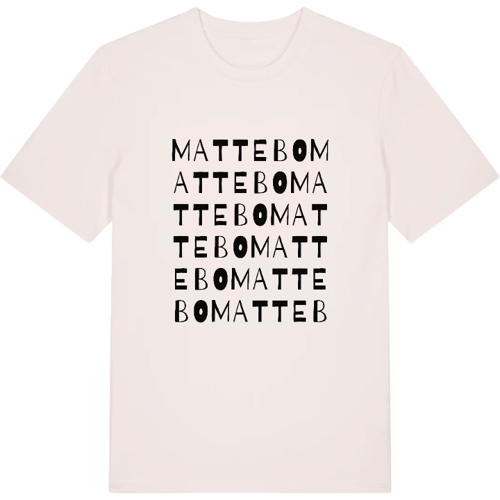 Mattebo wordplay t-shirt – t-shirt from PinShirt