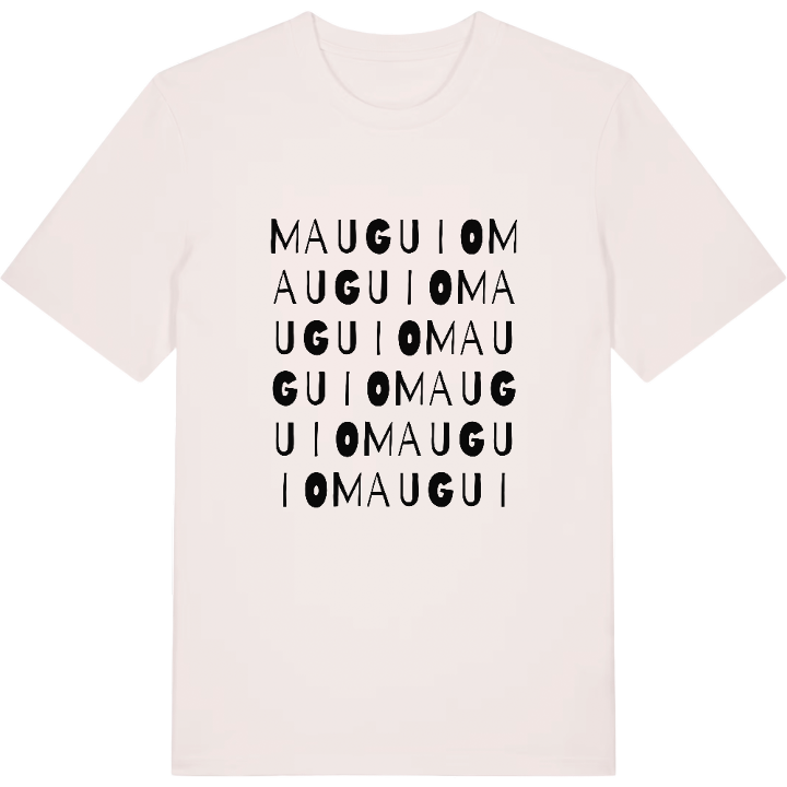 Mauguio wordplay t-shirt – t-shirt from PinShirt