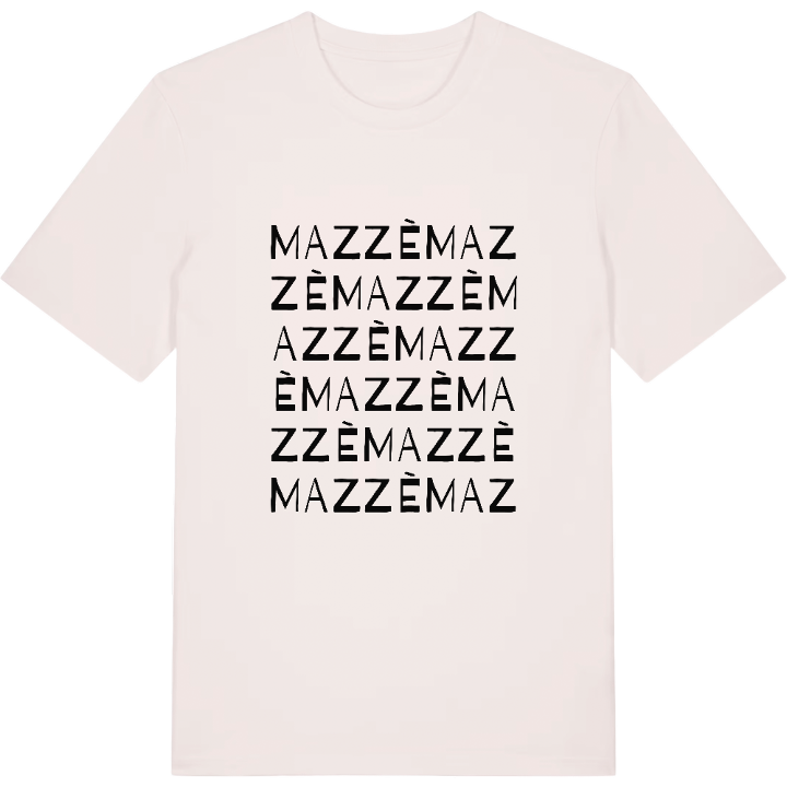 Mazzè wordplay t-shirt – t-shirt from PinShirt