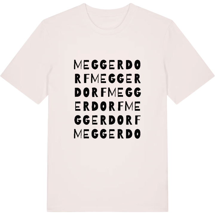 Meggerdorf wordplay t-shirt – t-shirt from PinShirt