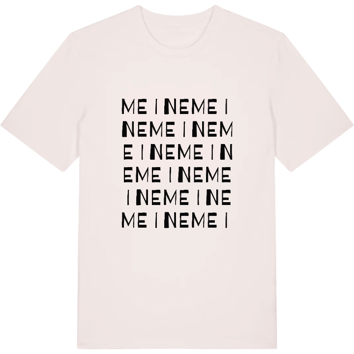 Meine wordplay t-shirt – t-shirt from PinShirt