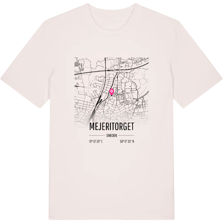 Mejeritorget map t-shirt – t-shirt from PinShirt