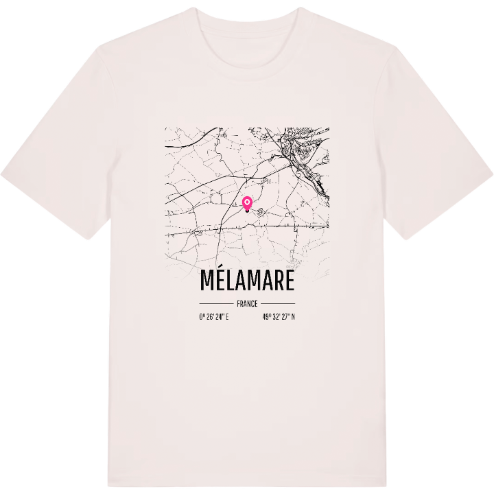 Mélamare map t-shirt – t-shirt from PinShirt