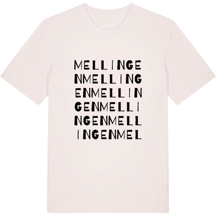 Mellingen wordplay t-shirt – t-shirt from PinShirt