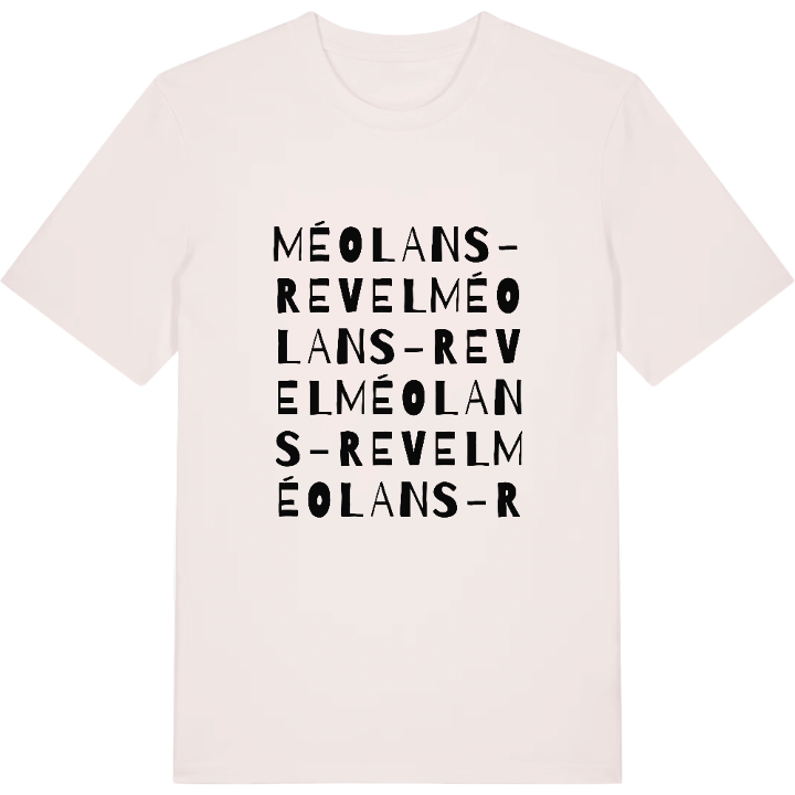 Méolans-Revel wordplay t-shirt – t-shirt from PinShirt