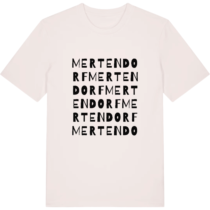 Mertendorf wordplay t-shirt – t-shirt from PinShirt