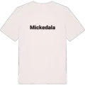 Mickedala fetstil t-shirt