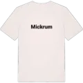 Mickrum fetstil t-shirt