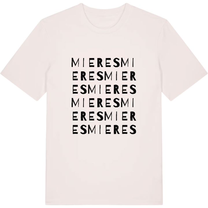 Mieres wordplay t-shirt – t-shirt from PinShirt