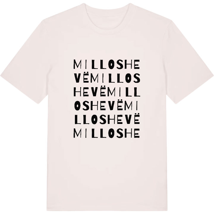 Milloshevë wordplay t-shirt – t-shirt from PinShirt