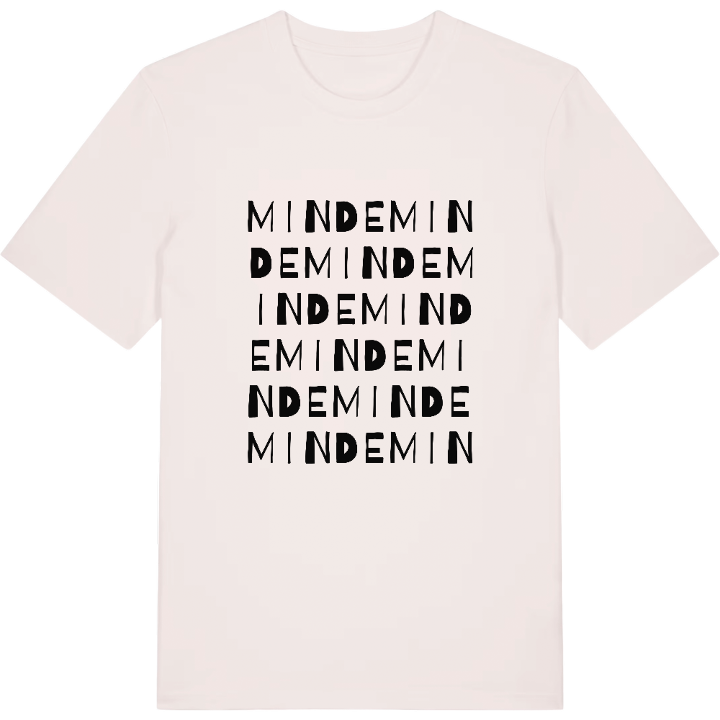 Minde wordplay t-shirt – t-shirt from PinShirt
