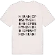 Miradi e Poshtme wordplay t-shirt