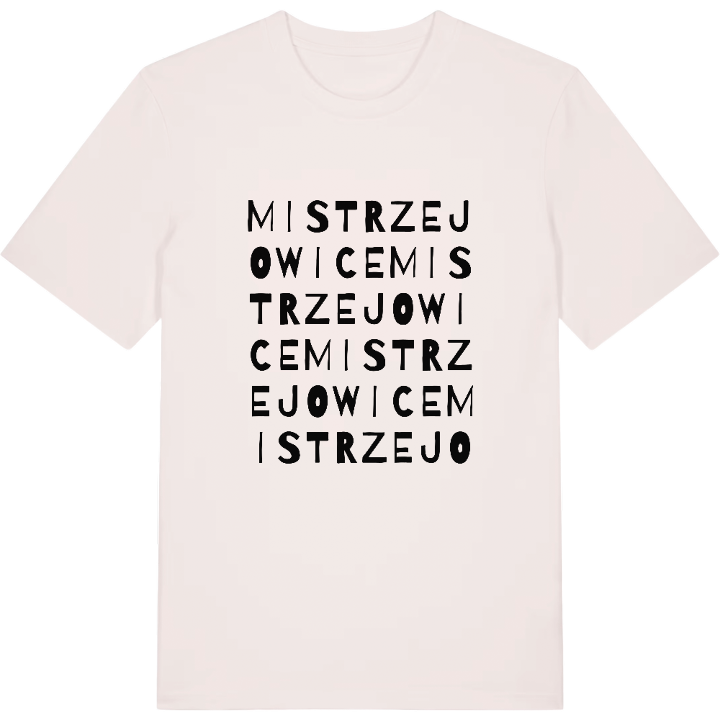 Mistrzejowice wordplay t-shirt – t-shirt from PinShirt