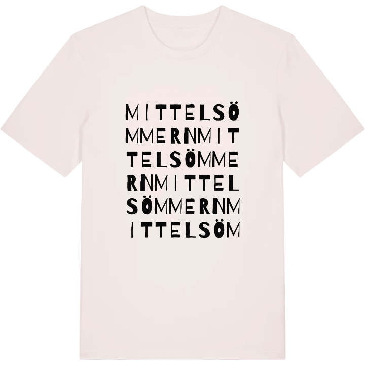 Mittelsömmern wordplay t-shirt – t-shirt from PinShirt
