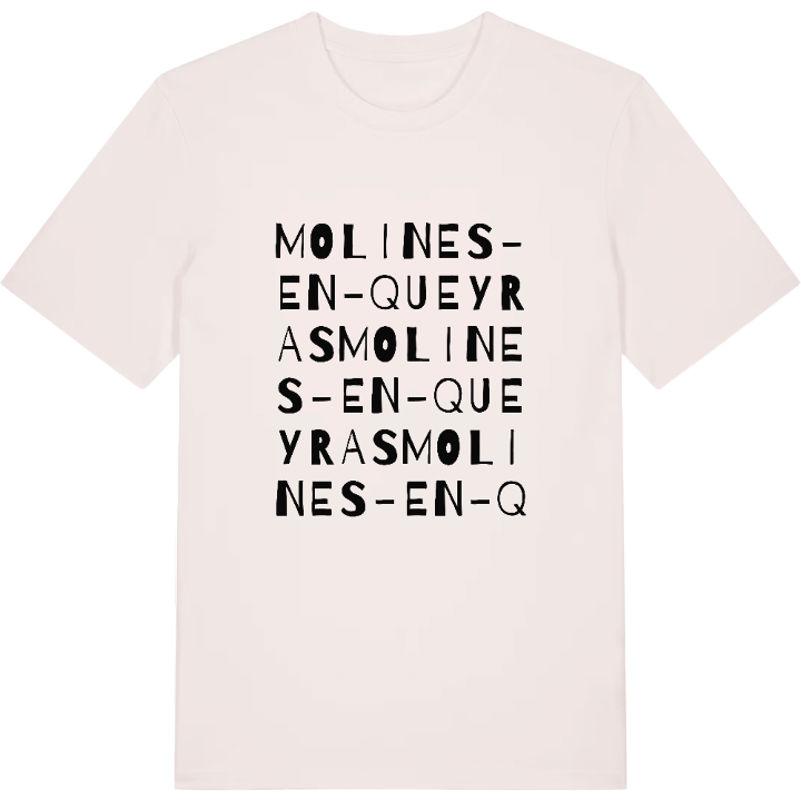 Molines-en-Queyras wordplay t-shirt – t-shirt from PinShirt