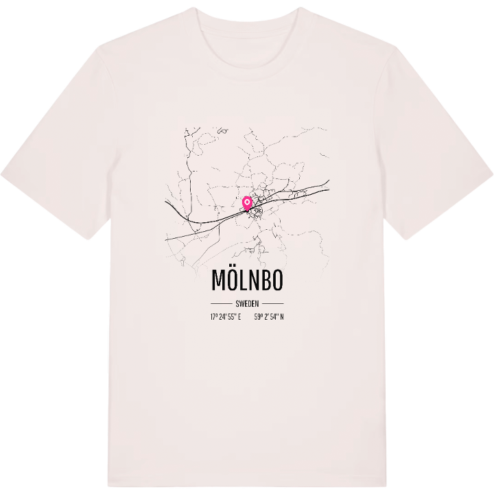 Mölnbo map t-shirt – t-shirt from PinShirt