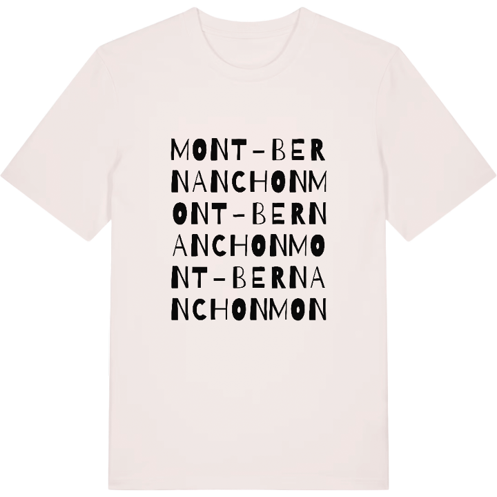 Mont-Bernanchon wordplay t-shirt – t-shirt from PinShirt
