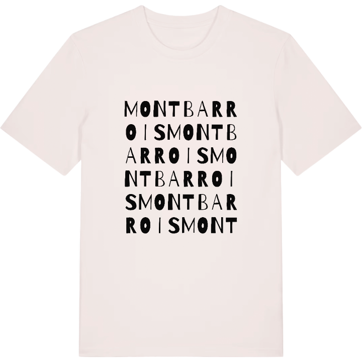 Montbarrois wordplay t-shirt – t-shirt from PinShirt
