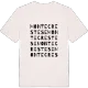 Montecrestese ordlek t-shirt