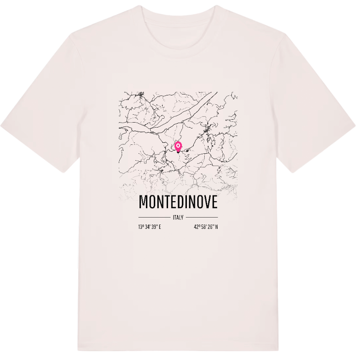 Montedinove map t-shirt – t-shirt from PinShirt