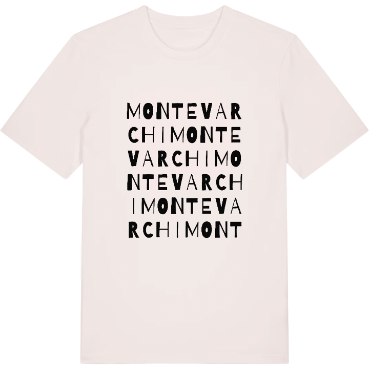 Montevarchi wordplay t-shirt – t-shirt from PinShirt