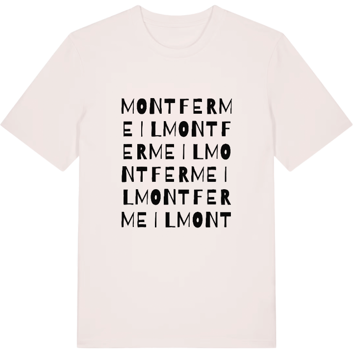 Montfermeil wordplay t-shirt – t-shirt from PinShirt
