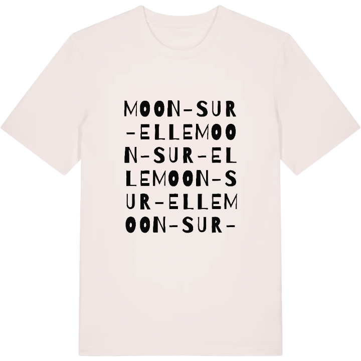 Moon-sur-Elle wordplay t-shirt – t-shirt from PinShirt