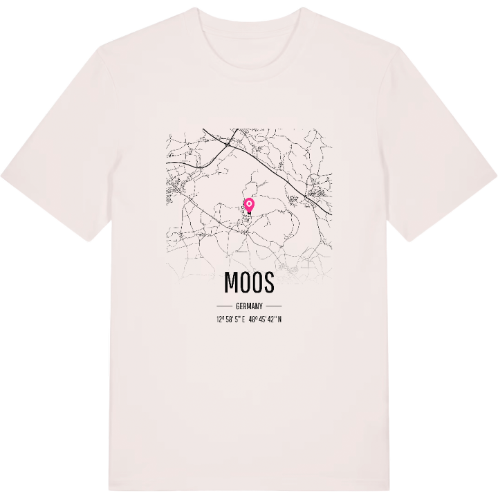 Moos map t-shirt – t-shirt from PinShirt